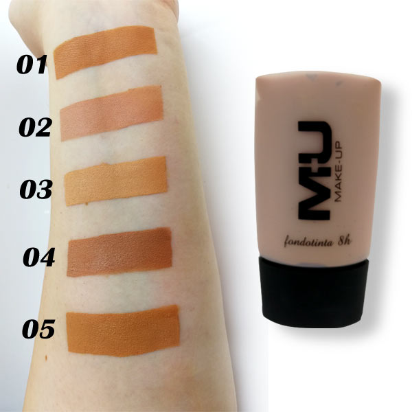 Fondotinta fluido 8h n.05 30 ml MU MAKEUP