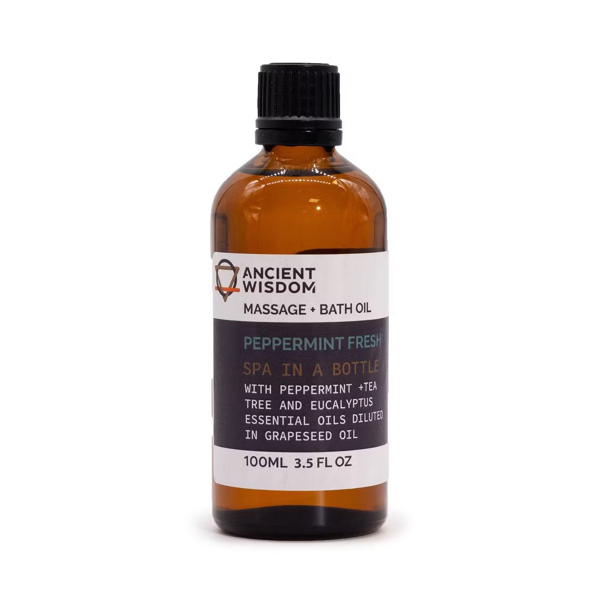 Olio per Massaggi , Menta Piperita Rinfrescante, 100 ml AW