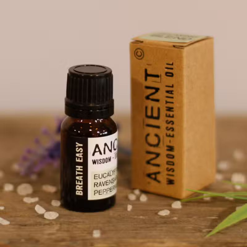 Olio essenziale respiro facile (eucalipto, ravensara e menta piperita) 10 ml AW