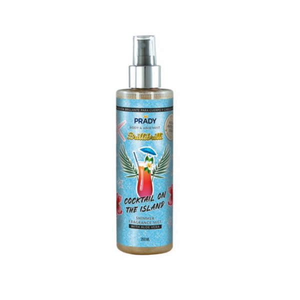 ACQUA ILLUMINANTE GLITTER CAPELLI E CORPO COCKTAIL PRADY