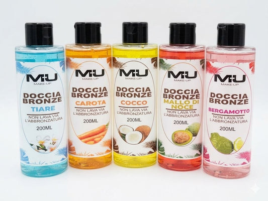 Doccia bronze 100 ml carota MU MAKEUP