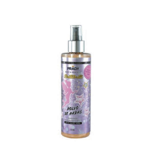 acqua corpo capelli glitter polvere di fata PRADY