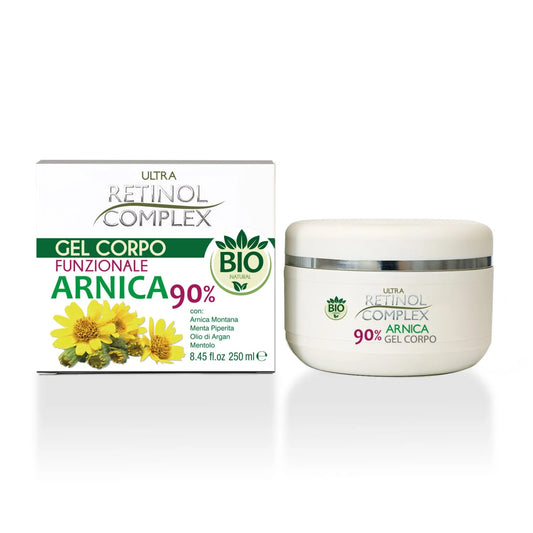 Crema corpo gel biologica Arnica 90% Retinol Complex