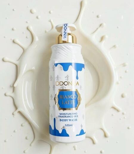 Bagno doccia Bianco Latte 520 ml D'Donna