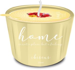 Candela JAR 85 gr Hibiscus SETA BLU