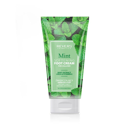 Crema per i piedi ammorbidente con estratto di menta 150ml REVERS COSMETICS