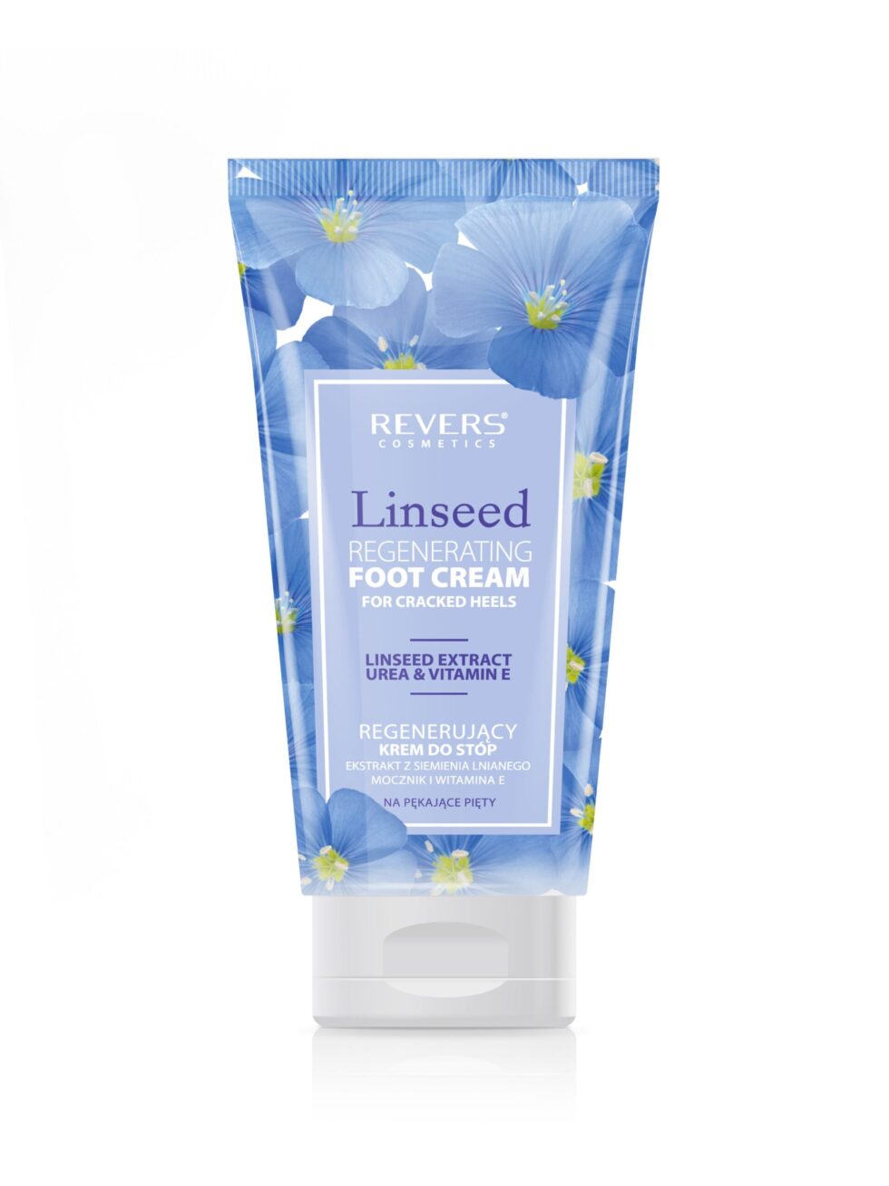 Crema Rigenerante per i Piedi con Semi di Lino 150ml REVERS COSMETICS