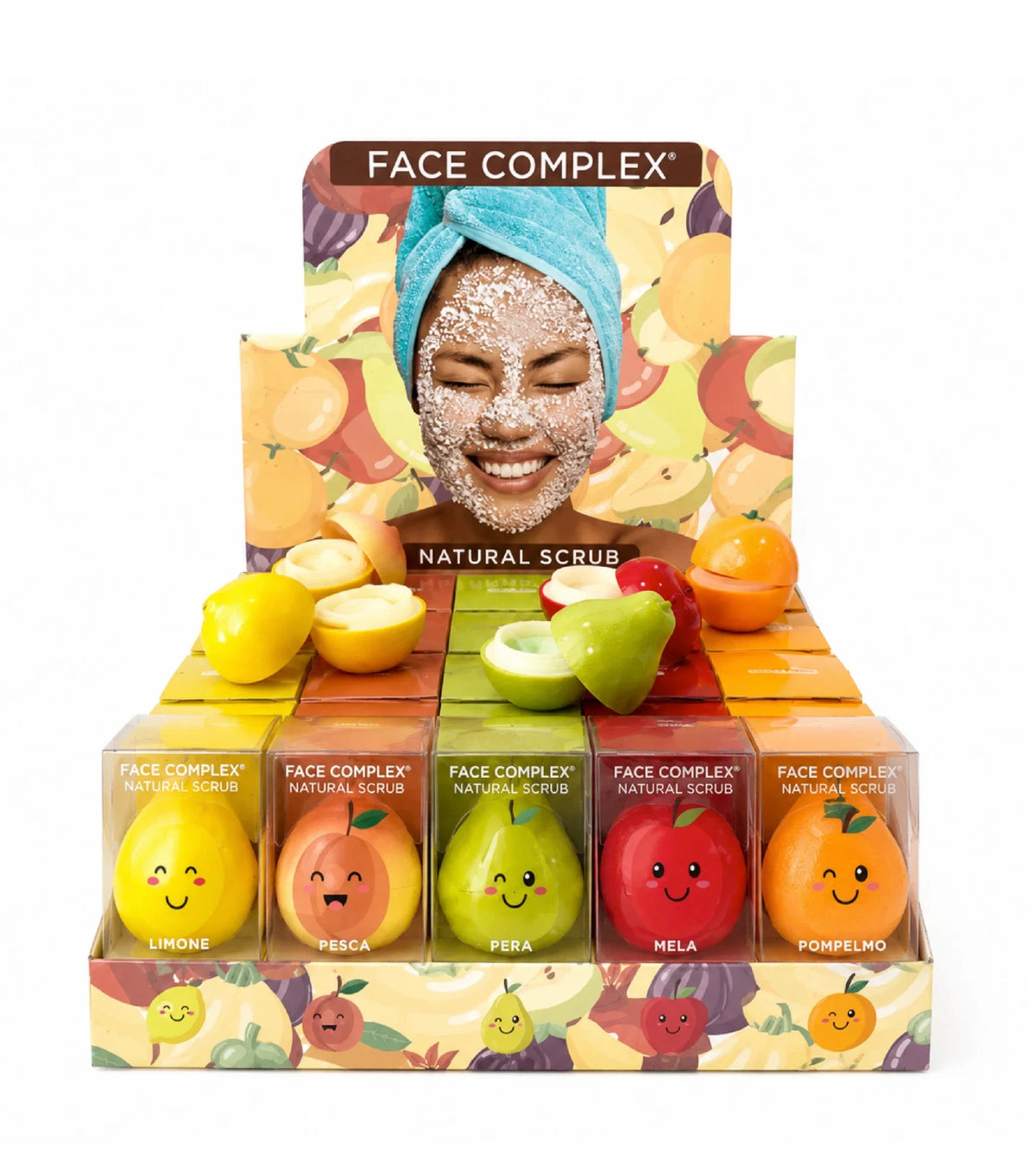 Scrub Frutta Viso e Labbra - Esfoliante Levigante FACE COMPLEX
