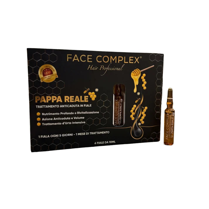 Fiale capelli trattamento pappa reale Face Complex