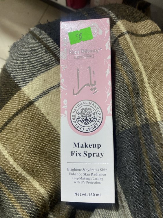 Fissante Makeup Spray 150 ml essenza araba KISS BEAUTY