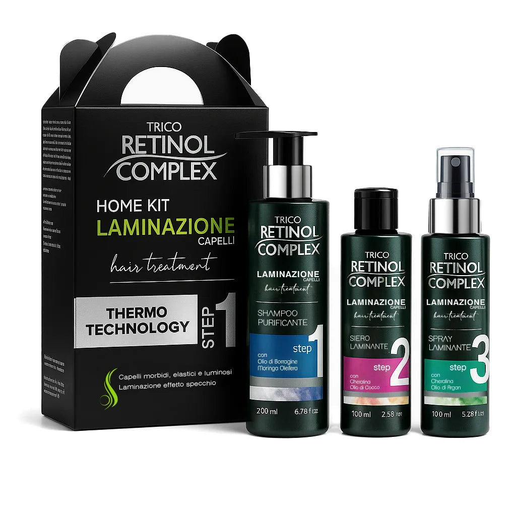 kit laminazione capelli 3 step RC