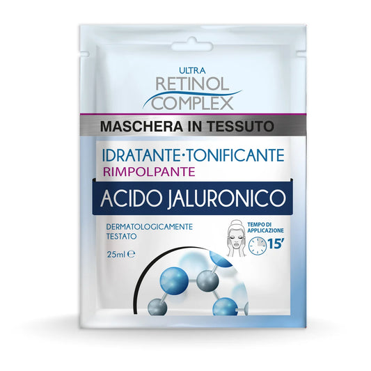 maschera viso in tessuto ACIDO IALURONICO RC