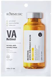 Maschera viso in tessuto al Retinolo Kormesic