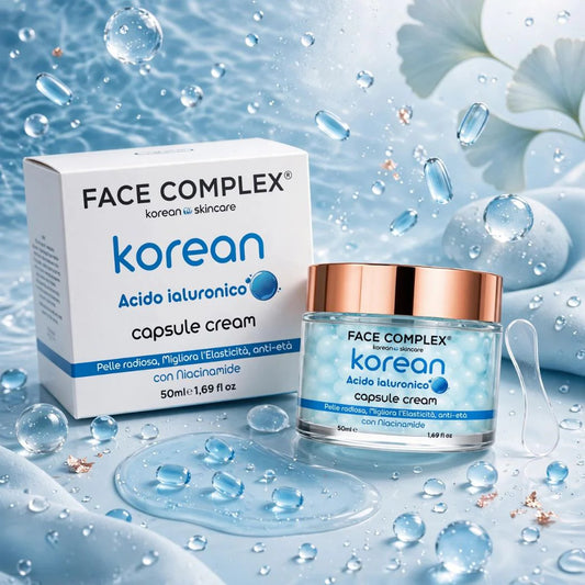 Perle viso koreane Acido Ialuronico Face Complex