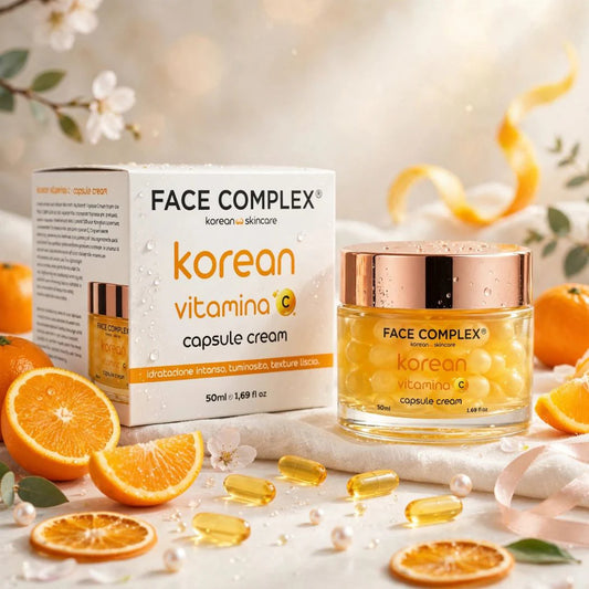 Perle viso koreane alla vitamina C Face Complex