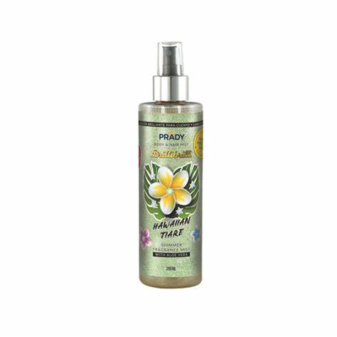 acqua corpo capelli glitter tiarè PRADY