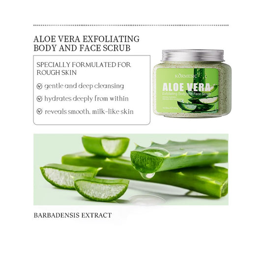 Esfoliante viso corpo 300 gr. ALOE Kormesic