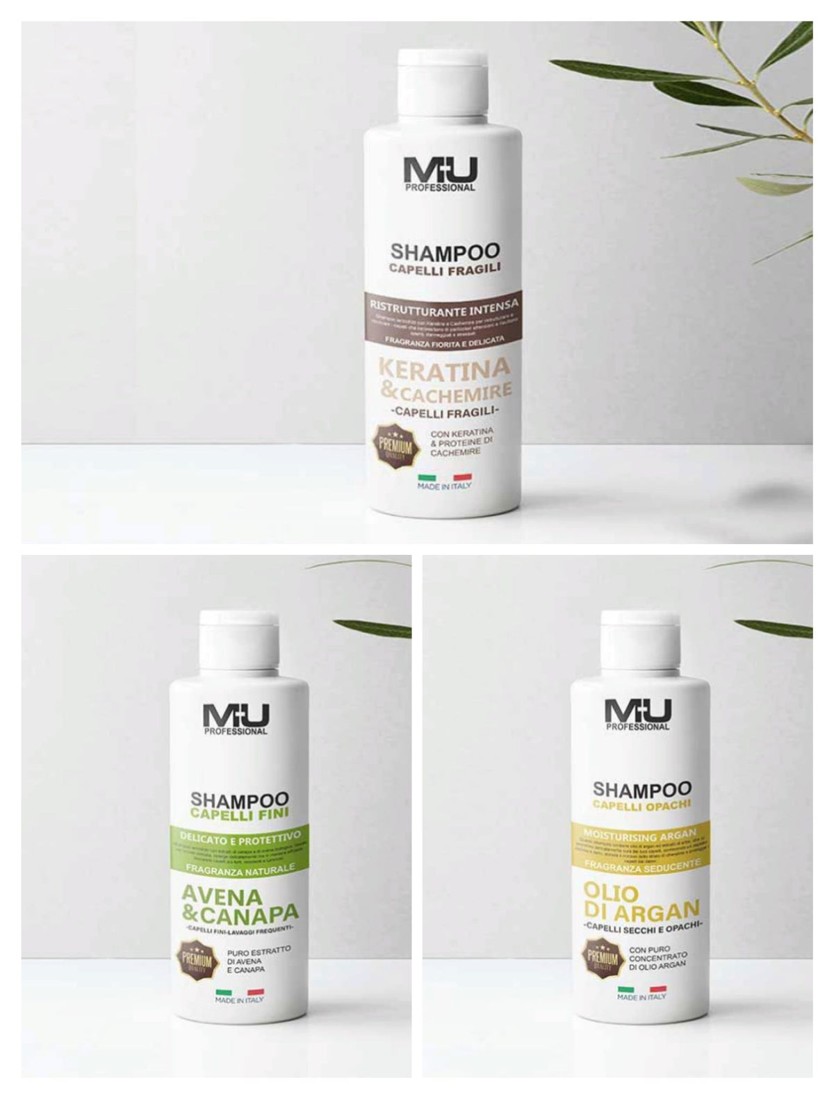 shampoo OLIO DI ARGAN 200 ml MUMAKEUP