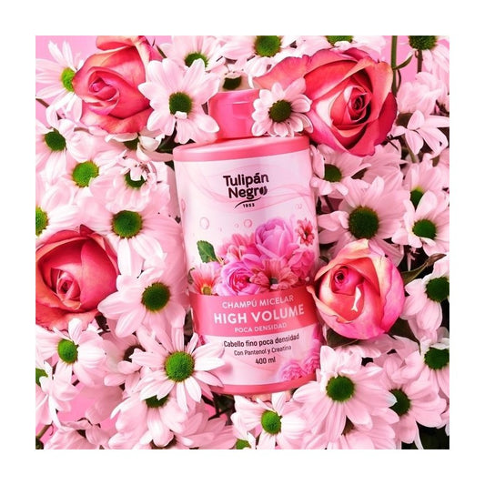 SHAMPOO MICELLARE VOLUME 400ML TULIPAN NEGRO