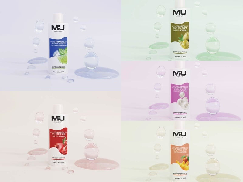 shampoo MU MAKEUP 500 ml menta fredda & lime