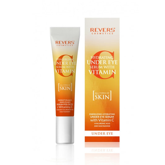 SIERO CONTORNO OCCHI ENERGIZZANTE-IDRATANTE CON VITAMINA C+IALURONICO+NIACINAMIDE REVERS COSMETIC
